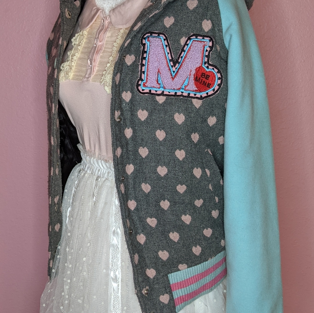 Milklim fairy kei varaity jacket